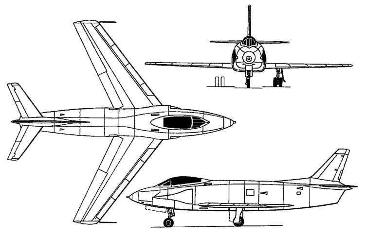North American YF-93 North American F93 longrange penetration fighter