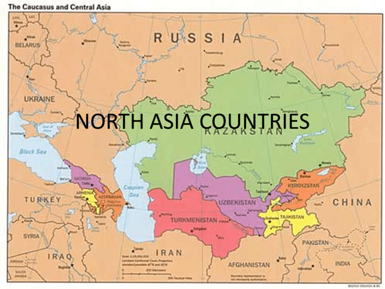 North Asia Geography List of presentations SliderBase