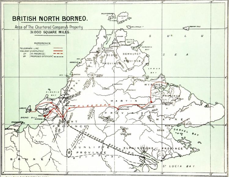 North Borneo North Borneo Chartered Company Wikipedia