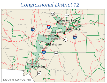 North Carolina's 12th congressional district Gerrymandering amp Voter Suppression Electoral Geographies