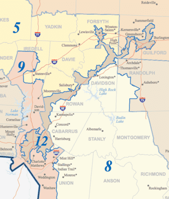 North Carolina's 12th congressional district North Carolina39s 12th Congressional District Mooresville North