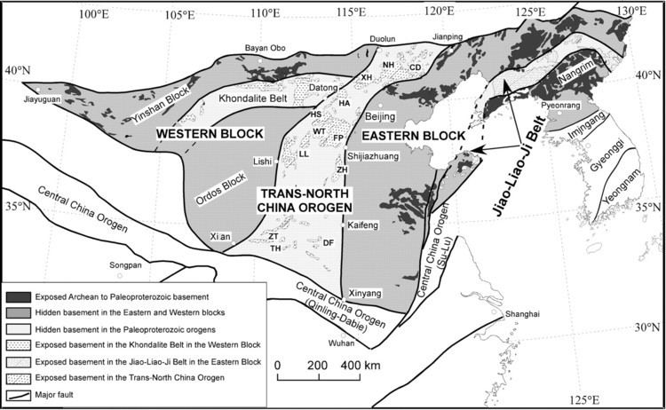 North China Craton EPMA UThPb monazite and SHRIMP UPb zircon geochronology of high