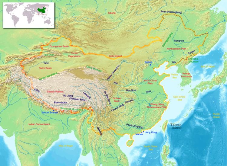 The geography of southeast Asia