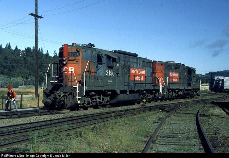 North Coast Railroad (1992–96) wwwrailpicturesnetimagesd1210421011210291