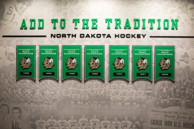 North Dakota Fighting Hawks men's ice hockey The Sioux Nickname Is Gone but North Dakota Hockey Fans Haven39t
