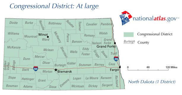 North Dakota's at-large congressional district