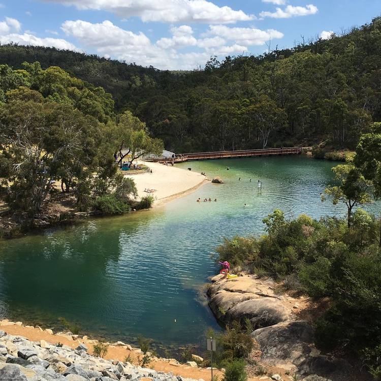 North Dandalup Dam Perth39s Top Unique Swimming Spots Beaches Swimming Holes Lakes