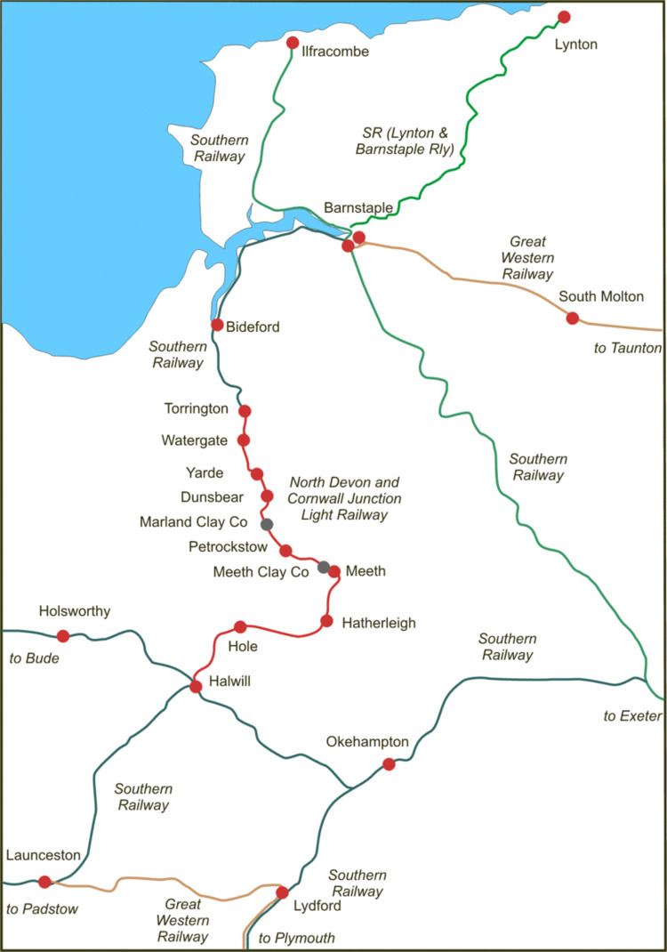North Devon and Cornwall Junction Light Railway