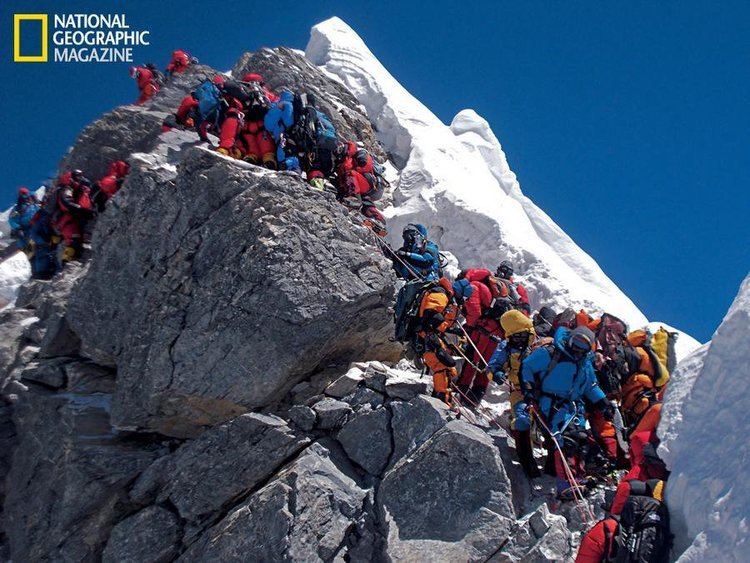 North Face (Everest) National Geographic and The North Face Everest Expedition wordlessTech