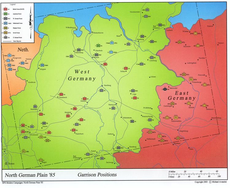 North German Plain Scenario Design Center Spotlights NB Campaign 1814