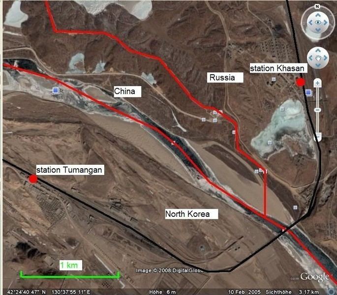 North Korea–Russia border The forbidden railway Vienna Pyongyang