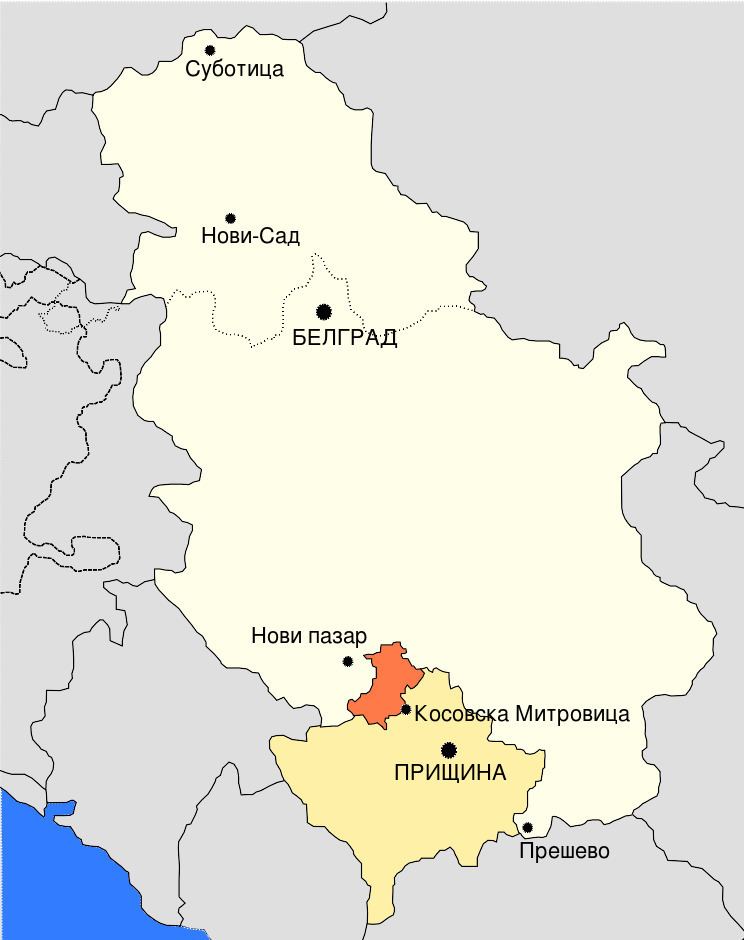 North Kosovo FileNorth Kosovo map BGsvg Wikimedia Commons