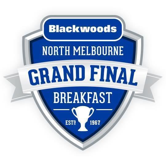 May be an image of text that says 'Blackwoods NORTH MELBOURNE GRAND FINAL BREAKFAST 5 1967 ESTO'