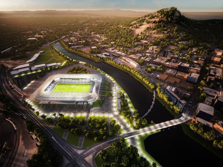 North Queensland Stadium Expressions of Interest open for managing contractor of 250m North