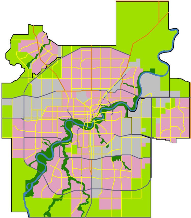 North Saskatchewan River valley parks system