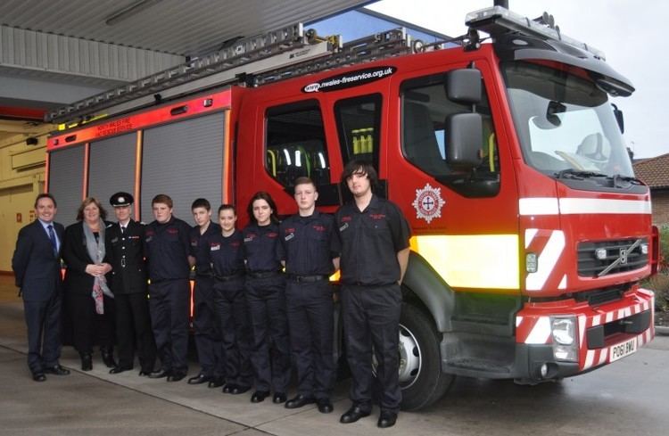 North Wales Fire and Rescue Service Coleg Cambria Students Benefit From Placement With North Wales Fire