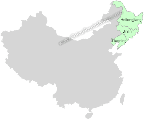 Northeast China Northeast China Map