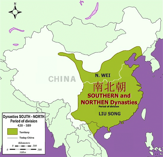 Northern and Southern dynasties Southern and Northern Dynasties Dynasties of China