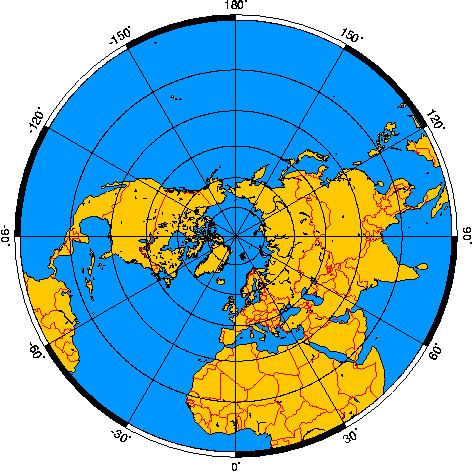 Northern Hemisphere geography In the northern hemisphere only what percentage of the