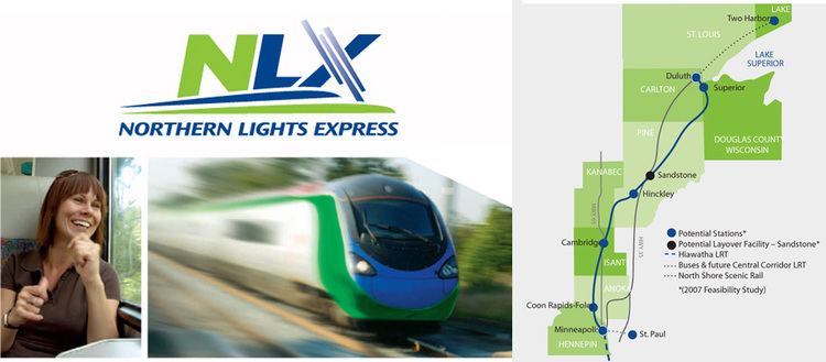 Northern Lights Express Northern Lights Express High Speed Passenger Rail SRF Consulting