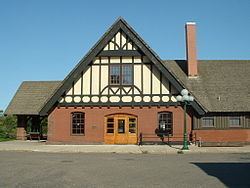 Northern Pacific Railway Depot (Little Falls, Minnesota) httpsuploadwikimediaorgwikipediacommonsthu