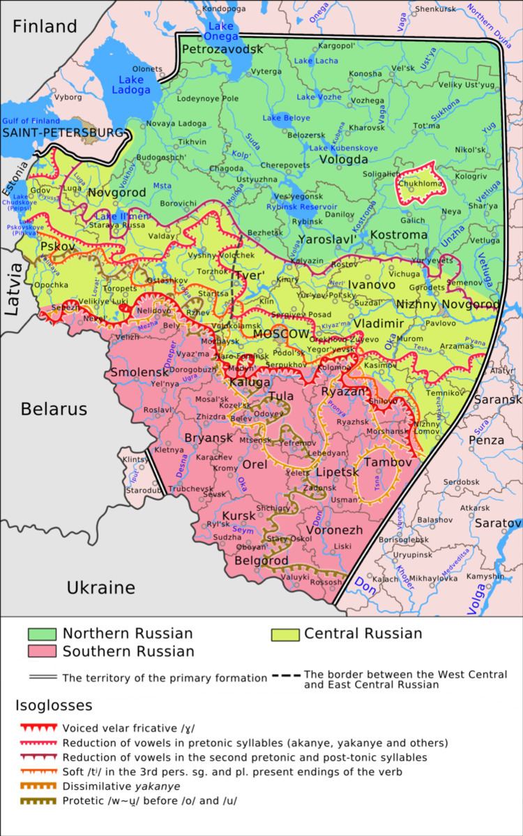 Northern Russian dialects