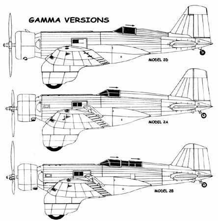 Northrop Gamma Northrop Gamma Aircraft
