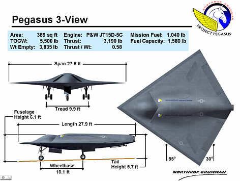 Northrop Grumman X-47A Pegasus X47 Pegasus