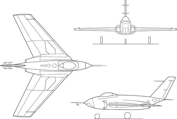 Northrop X-4 Bantam Northrop X4 Wikiwand