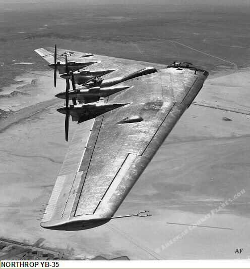 Northrop YB-35 b35 Flying Wing by Ray Wagner Page 1