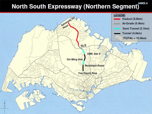 The Northern segment of North–South Expressway