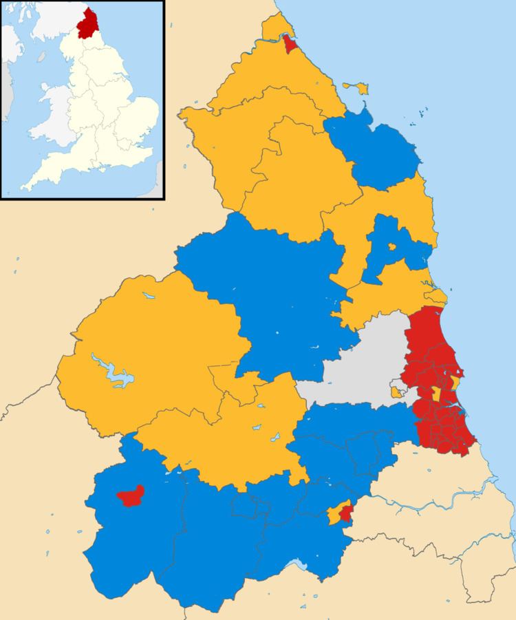 Northumberland County Council election, 1997