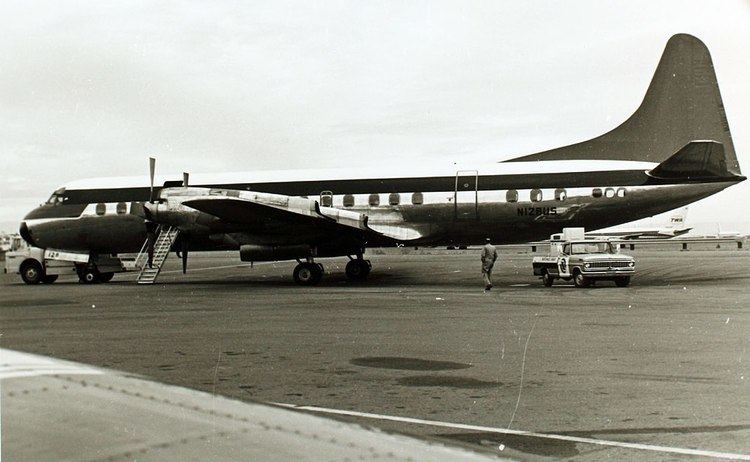 Lockheed L-188C Electra N128US (6925191570).jpg