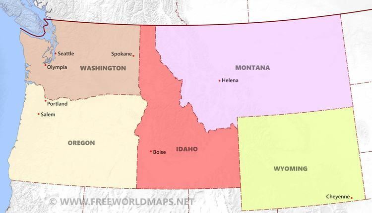 Northwestern United States Northwestern US maps
