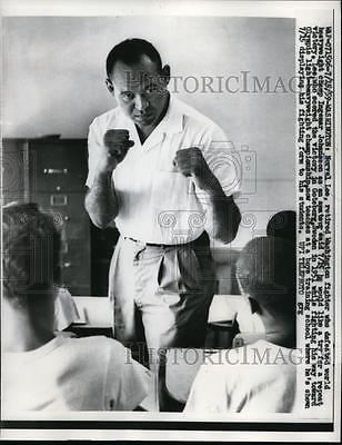 Norvel Lee 1959 Press Photo Retired Boxer Norvel Lee Tries For A Comeback Fight
