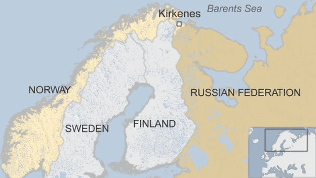 Norway–Russia border Norwegians laugh at new fence on Russian border BBC News