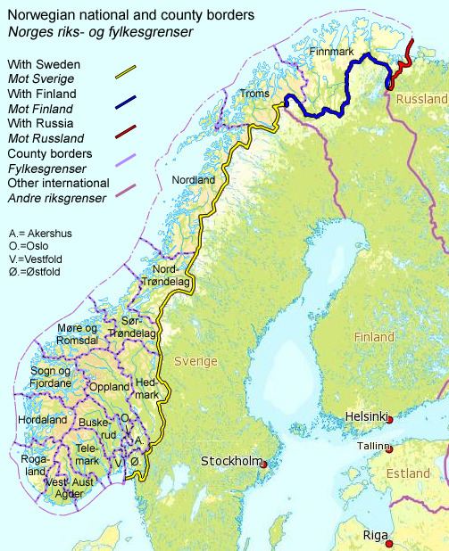 Norway–Russia border NorwayRussia border Wikipedia