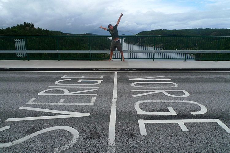 Norway–Sweden border SwedenNorway border jump RodaLarga Flickr