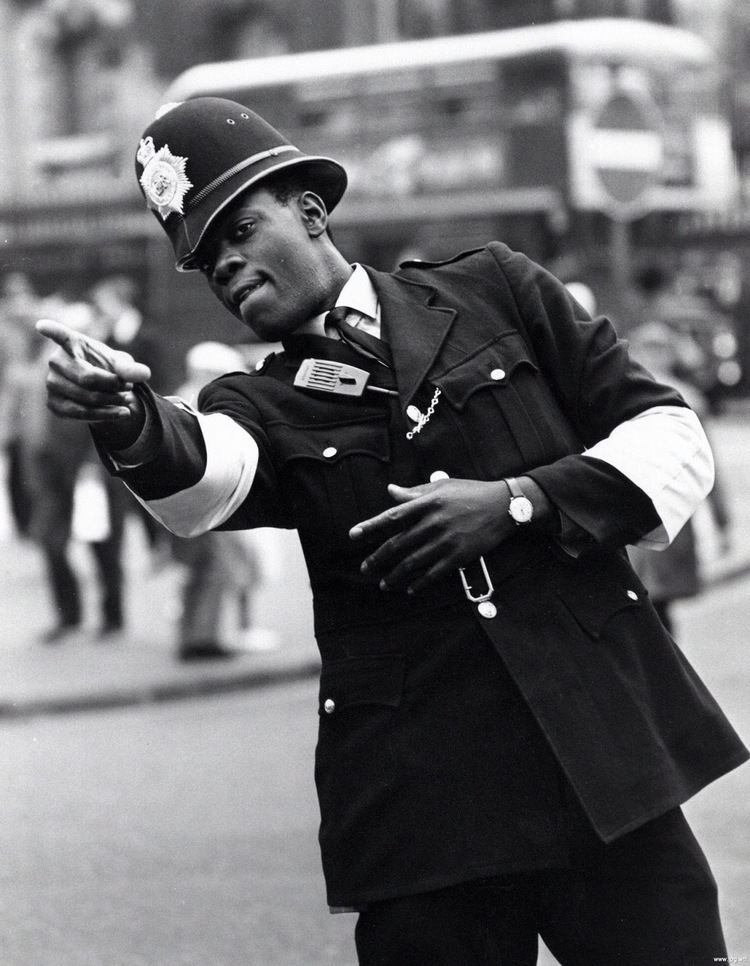 Norwell Roberts Londons first black police officer PC Norwell Roberts on duty in