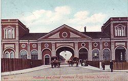 Norwich City railway station httpsuploadwikimediaorgwikipediacommonsthu