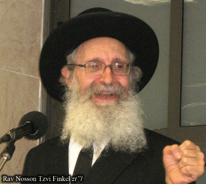 Nosson Tzvi Finkel (Mir) Community Remembrance