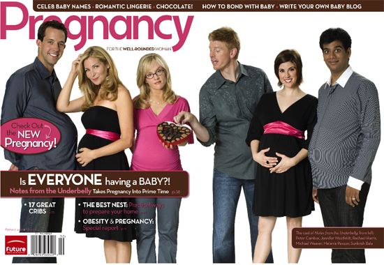 Notes from the Underbelly Pregnancy Mag Covers Underbelly Cast POPSUGAR Moms