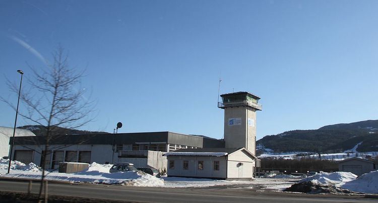 Notodden Airport, Tuven