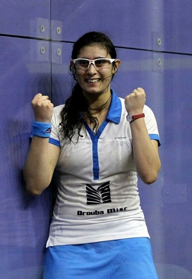 Nour El Sherbini Egypts El Shorbagy El Sherbini take British Open squash titles