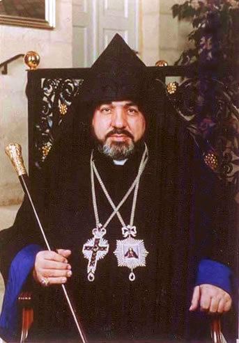 Nourhan Manougian Jerusalem Patriarch Archbishop Nourhan Manougian Visits