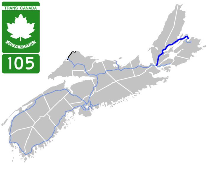 Nova Scotia Highway 105