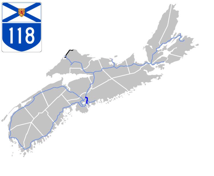 Nova Scotia Highway 118