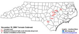 November 2008 Carolinas tornado outbreak httpsuploadwikimediaorgwikipediacommonsthu