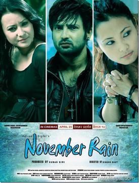 November Rain (2014 film) movie poster