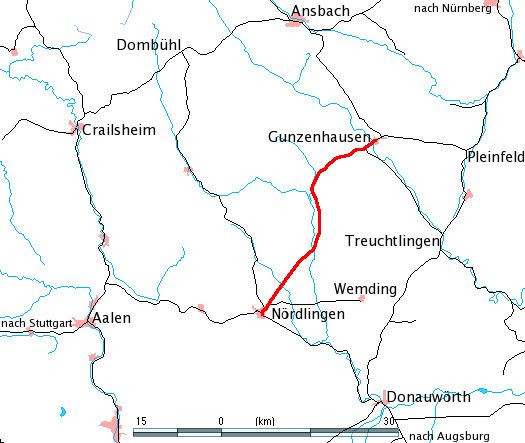 Nördlingen–Gunzenhausen railway